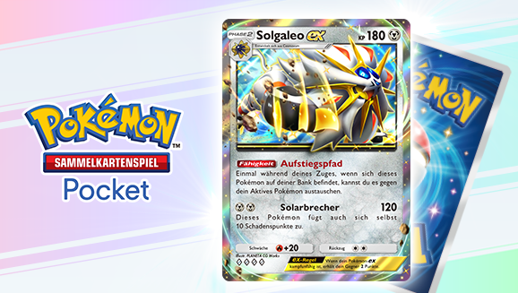 Beschreite mit Solgaleo-ex den Aufstiegspfad