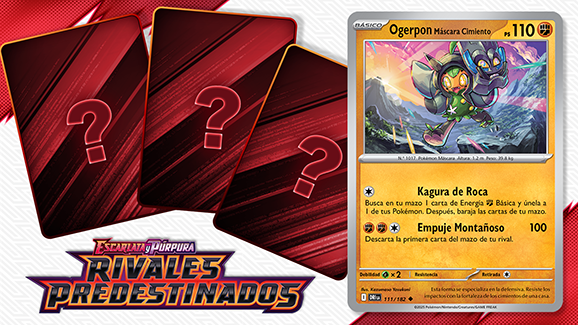 Revelamos al Pokémon Máscara en Escarlata y Púrpura-Rivales Predestinados