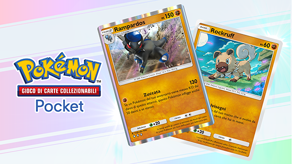 GCC Pokémon Pocket: strategia per il mazzo Rampardos e Rockruff